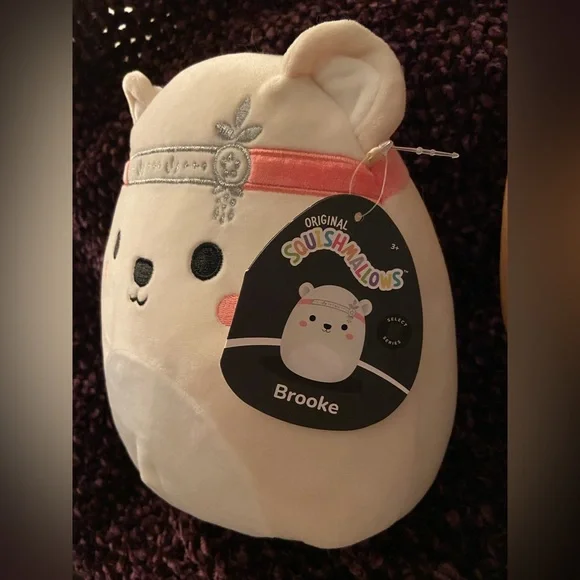 HTF Select Series Brooke and Omar Fancy Bear Friends 8' Squishmallow Set NWT - Picture 4 of 8